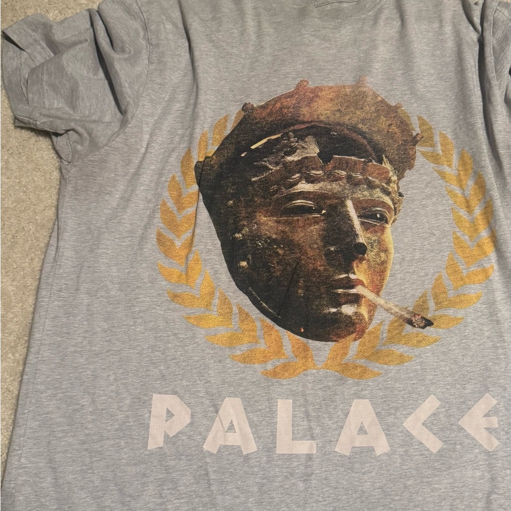 PALACE Gray Logo T-Shirt